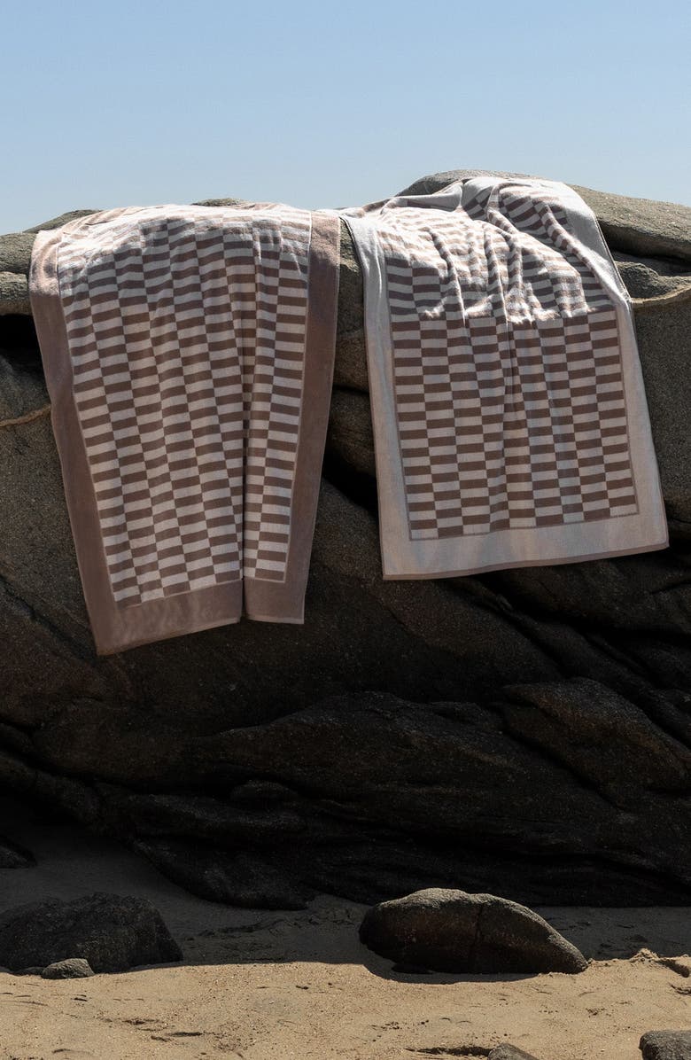 Italic Pietra Bath Sheet Set, Alternate, color, Tan & Ecru