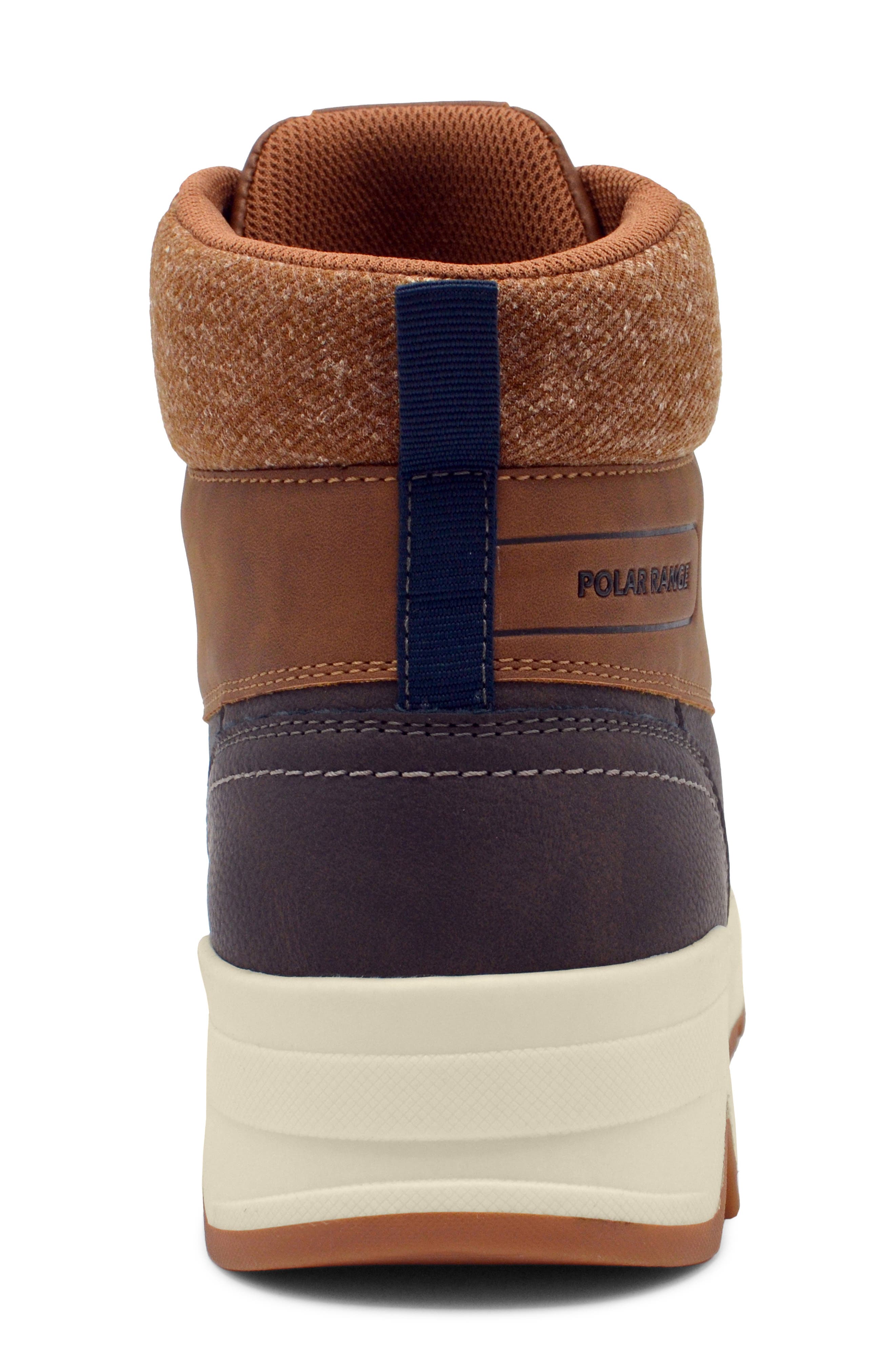 Roxton Faux Leather Boot, Alternate, color, TAN