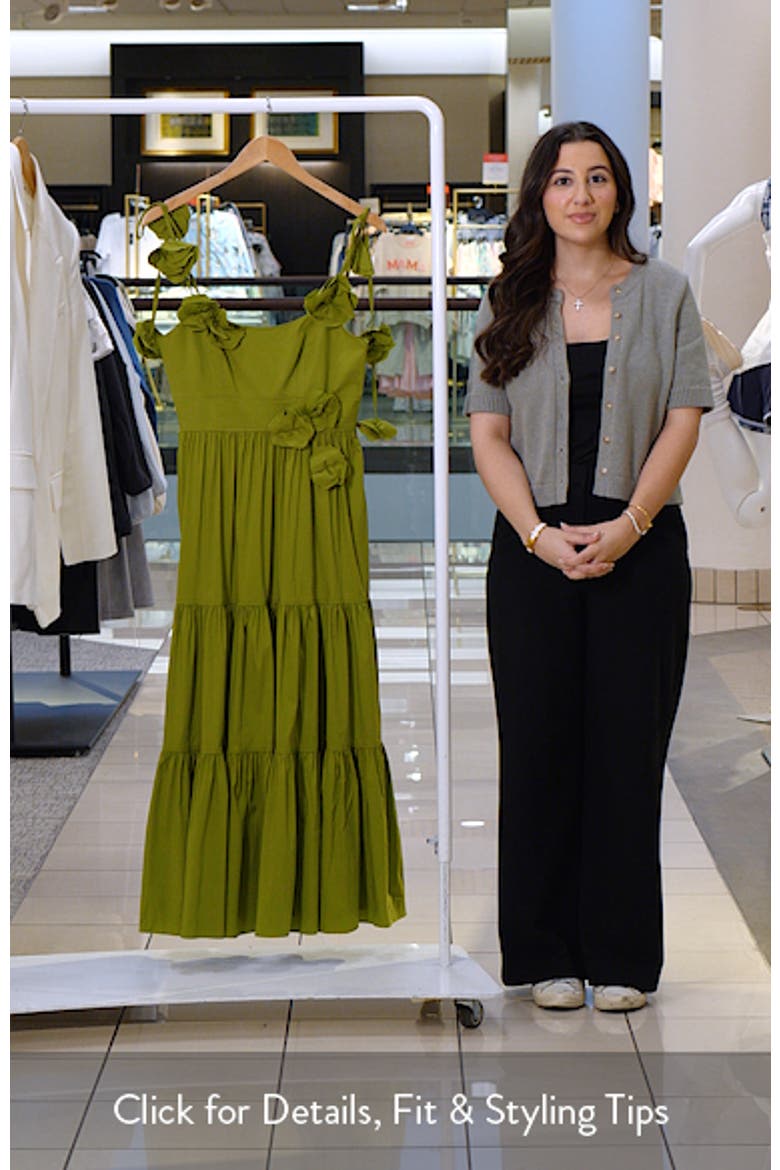 Kael Tiered Midi Dress video