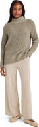 Haven Well Within Organic Cotton Shaker Stitch Roll Neck Sweater