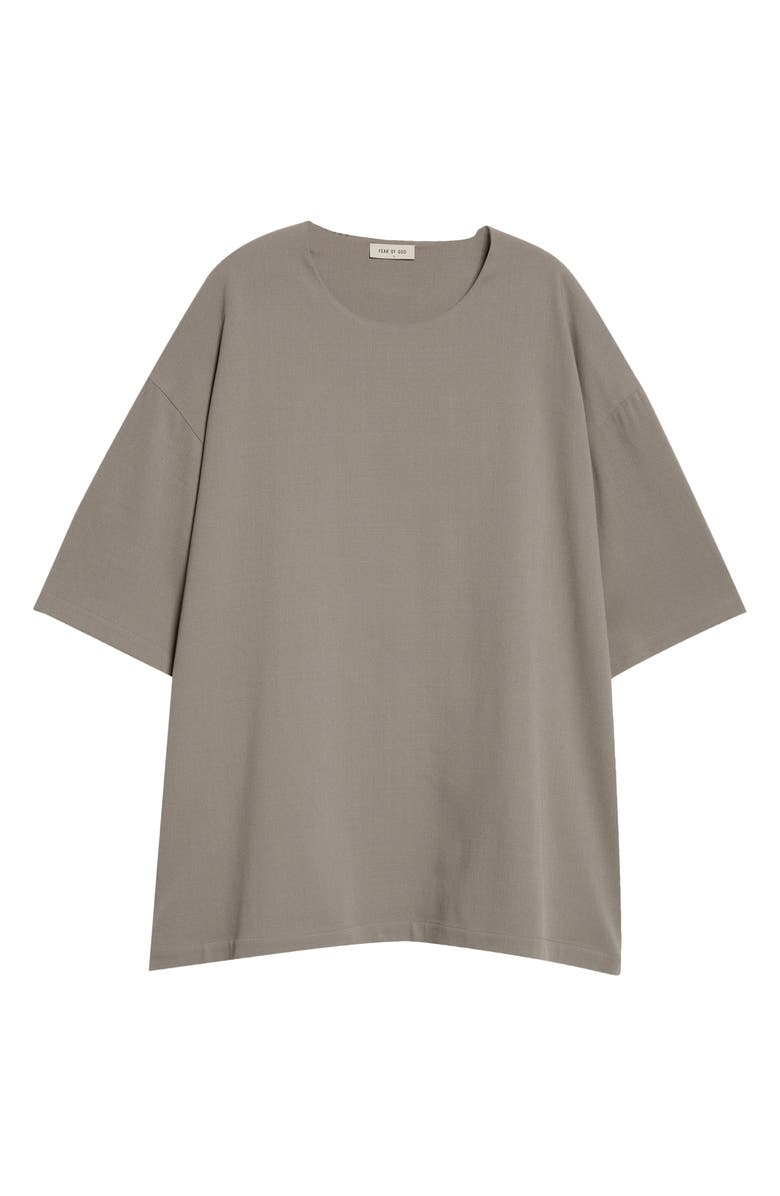 Fear of God Eternal Double Layer Wool Blend Crepe T-Shirt, Alternate, color, 