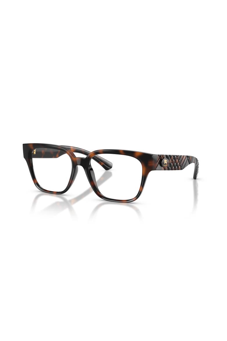 53mm Square optical glasses, Main, color, Tortoise