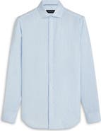 Bugatchi Axel Linen Button-Up Shirt