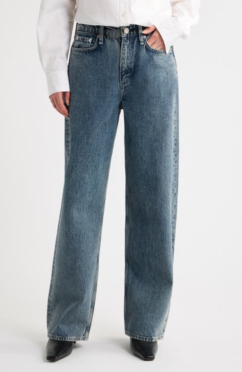 Logan High Waist Wide Leg Jeans