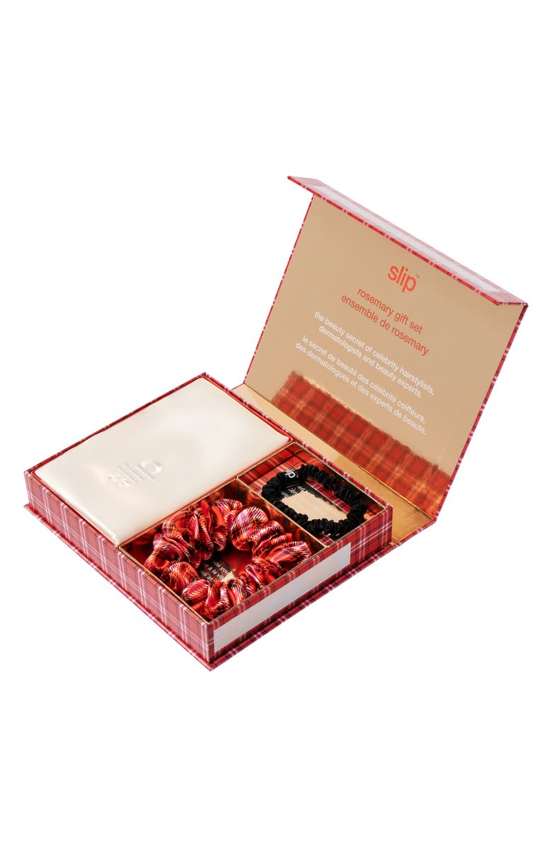 slip Pure Silk Queen Pillowcase & Scrunchie Set (Limited Edition) $109 Value, Alternate, color, Rosemary