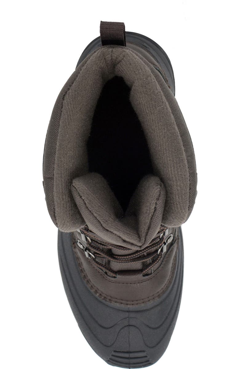 POLAR RANGE Arno Waterproof Snow Boot, Alternate, color, Brown