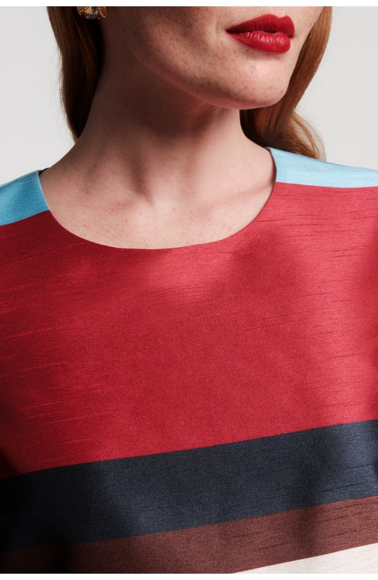 Frances Valentine Sylvie Shift Dress, Alternate, color, Red/Blue/Multi