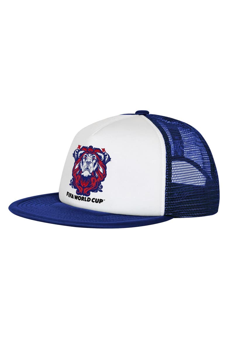 Outerstuff Men's Outerstuff  White/Royal England National Team Defender Adjustable Trucker Hat, Main, color, White