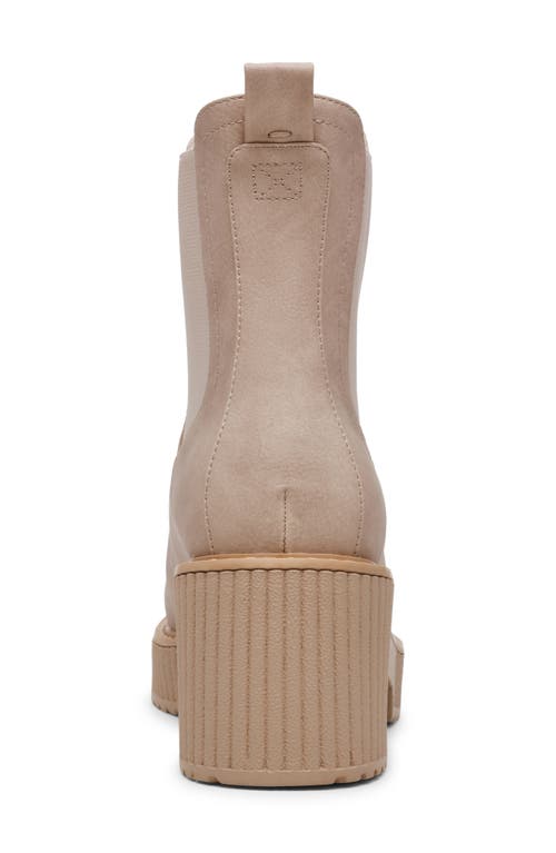Dolce Vita Dv By Darcel Platform Chelsea Boot In Neutral