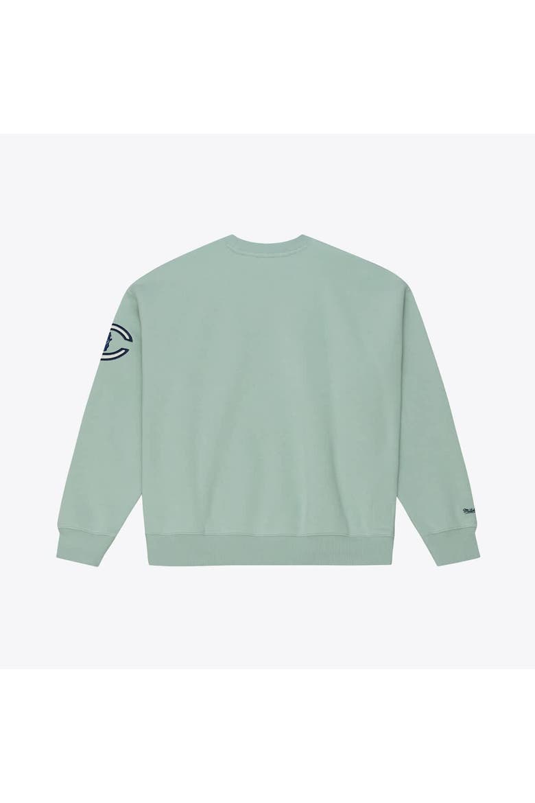 Women's Mitchell & Ness  Green Chicago Cubs Yacht Rock Sweatshirt, Alternate, color, Green
