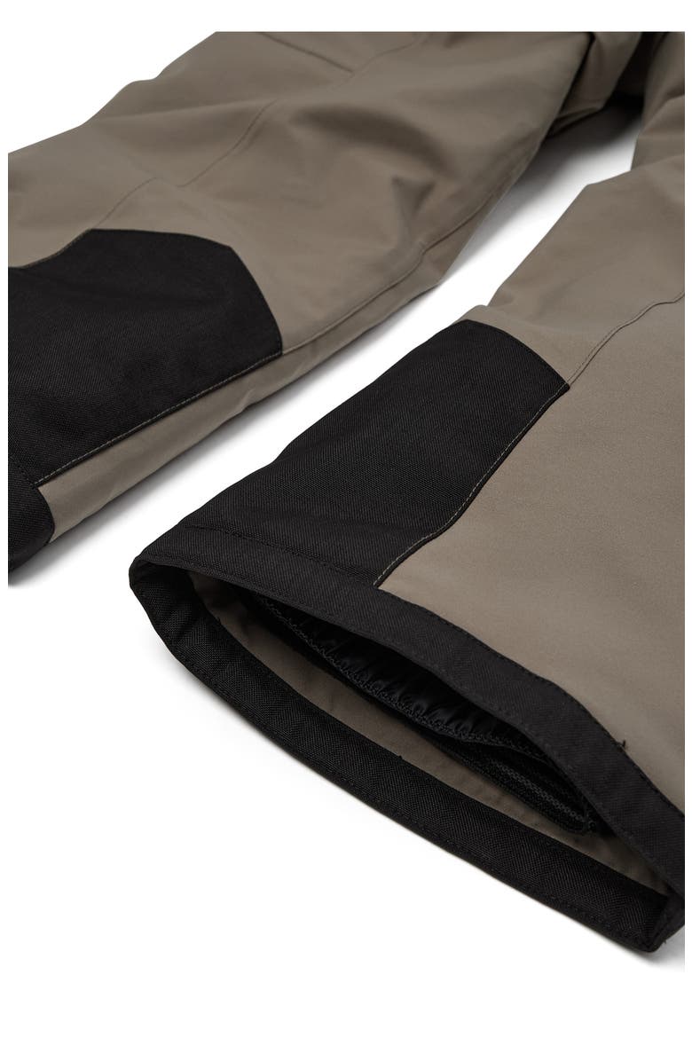 Kids' Waterproof Ski Pants, Alternate, color, BROWN