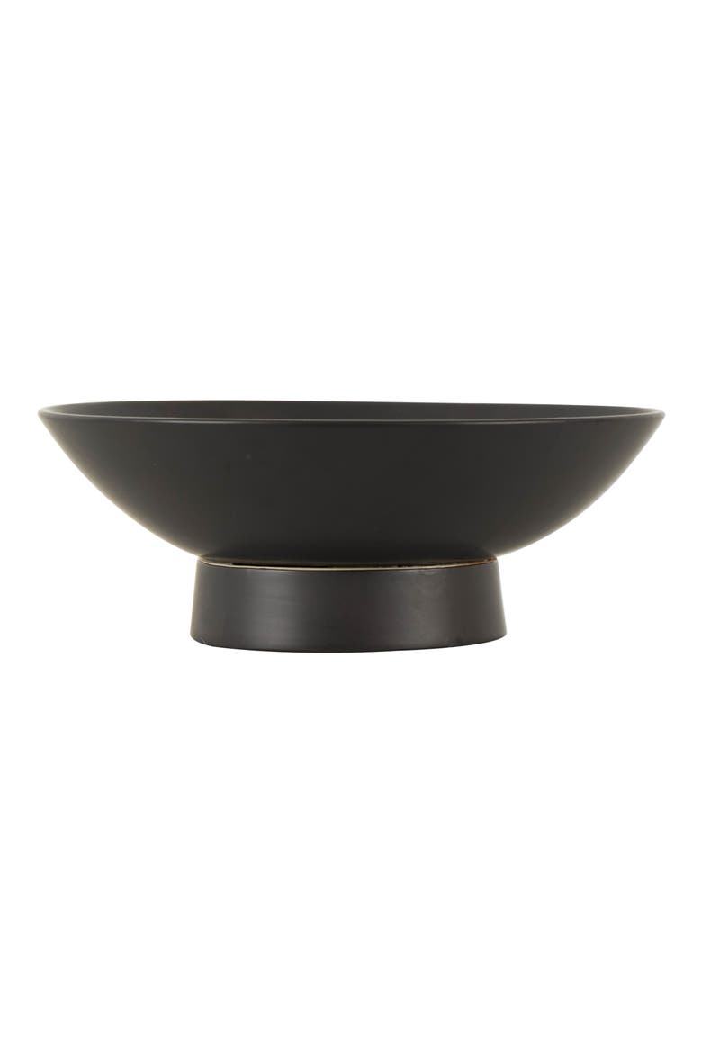 Ceramic Decorative Bowl, Alternate, color, BLACK