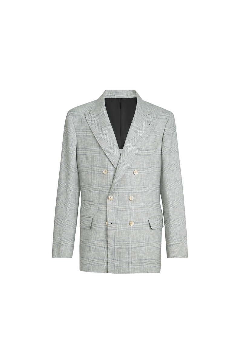 Brunello Cucinelli Uconstructed blazer, Main, color, Pearl Grey