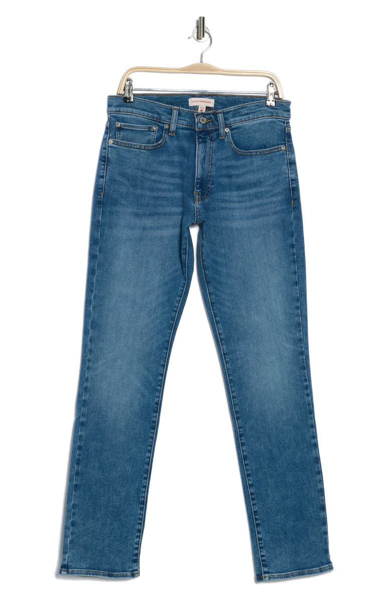 Lucky Brand 121 Slim Straight Leg Jeans, Alternate, color, Point Acre