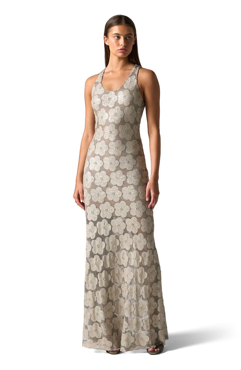 JBQ Ricky Dress, Main, color, Champagne