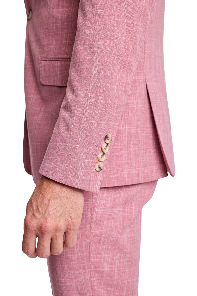 Dover Slim Fit Sport Coat, Alternate, color, PINK QUARTZ