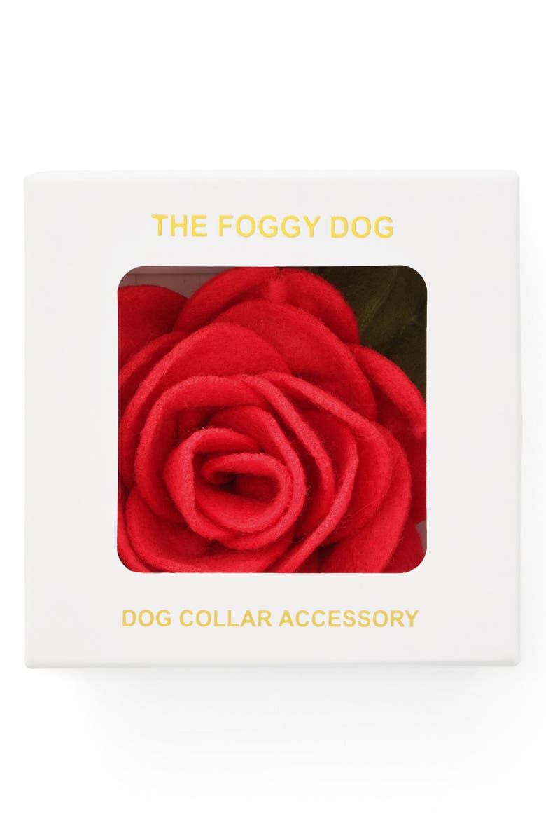 The Foggy Dog Dog Collar Flower, Alternate, color, 