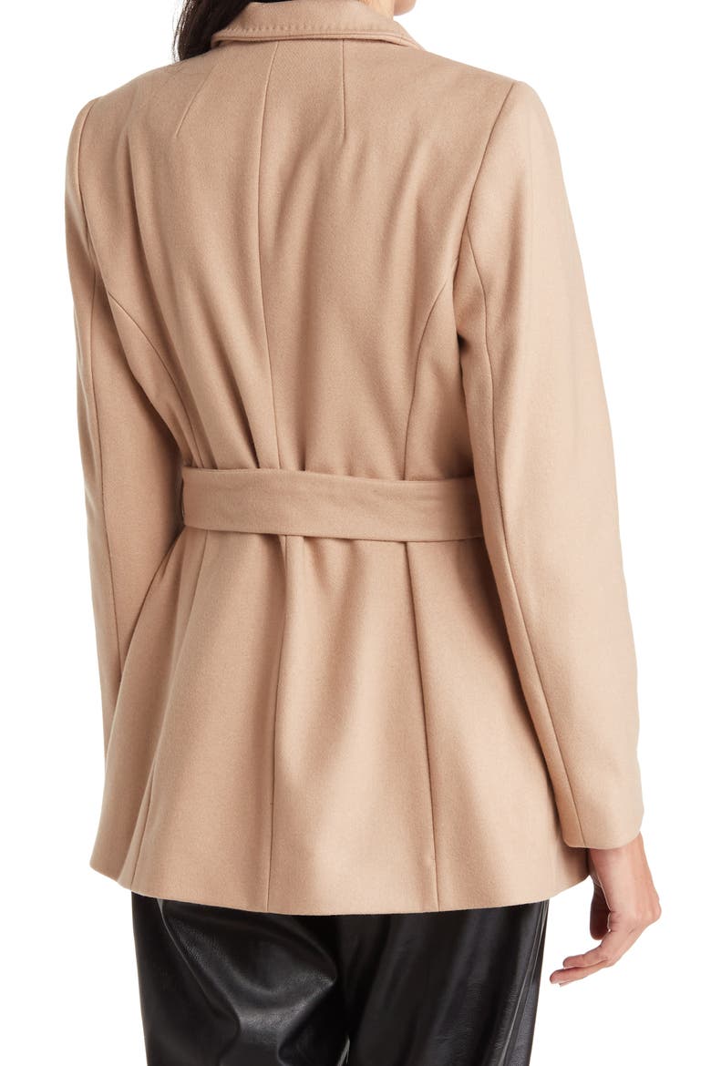 Rytaa Wool Blend Wrap Coat, Alternate, color, NATURAL