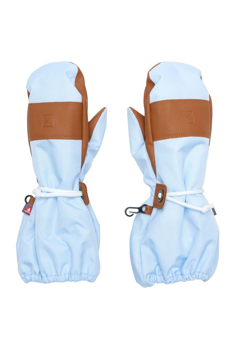 Waterproof Ski Mitten, Main, color, Cloud Blue