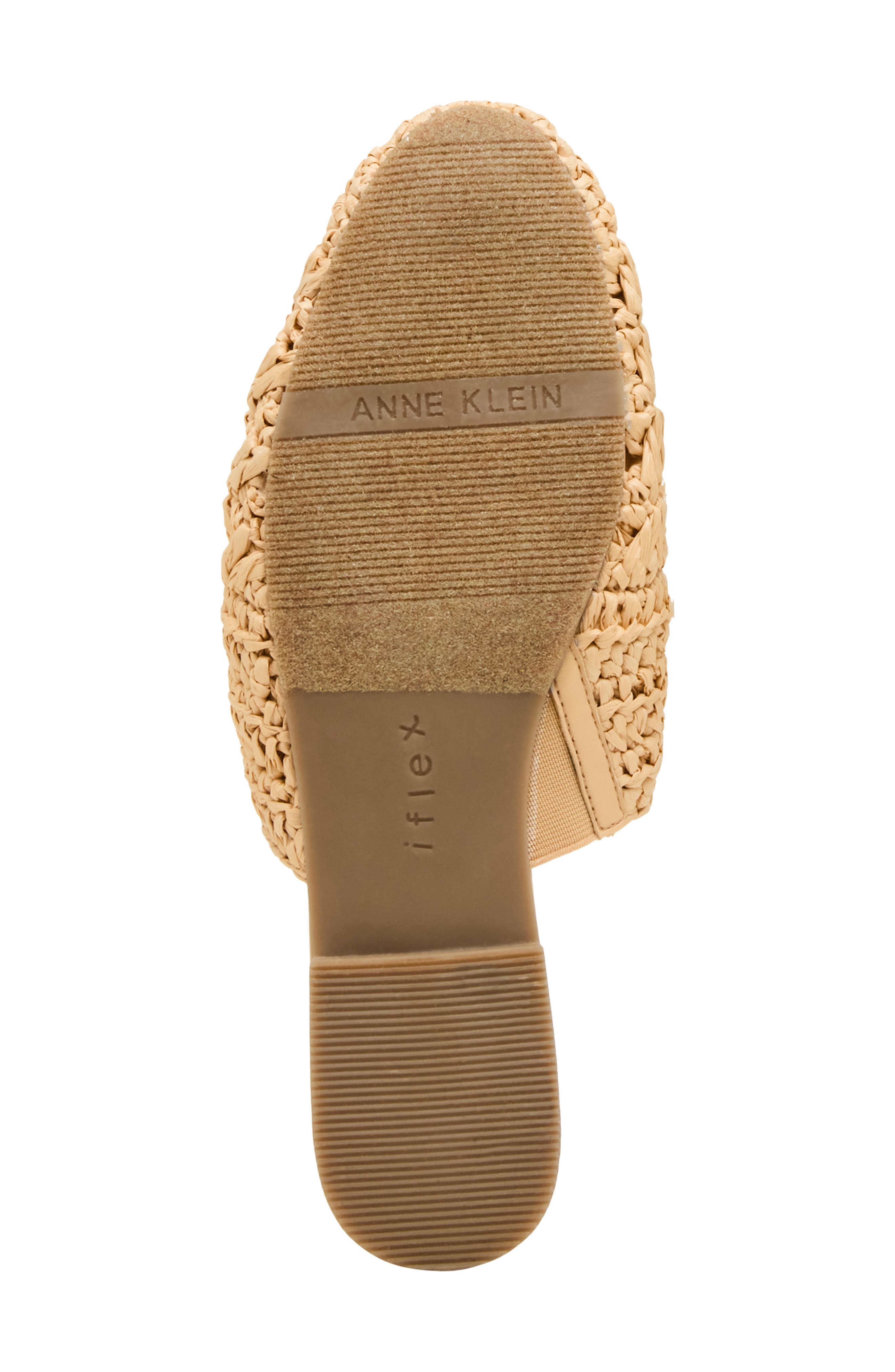 Anne Klein Sam Mule, Alternate, color, Natural
