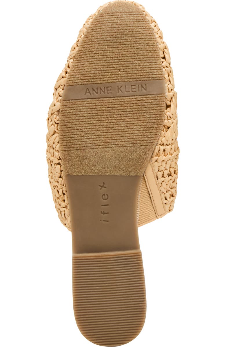 Anne Klein Sam Mule, Alternate, color, Natural