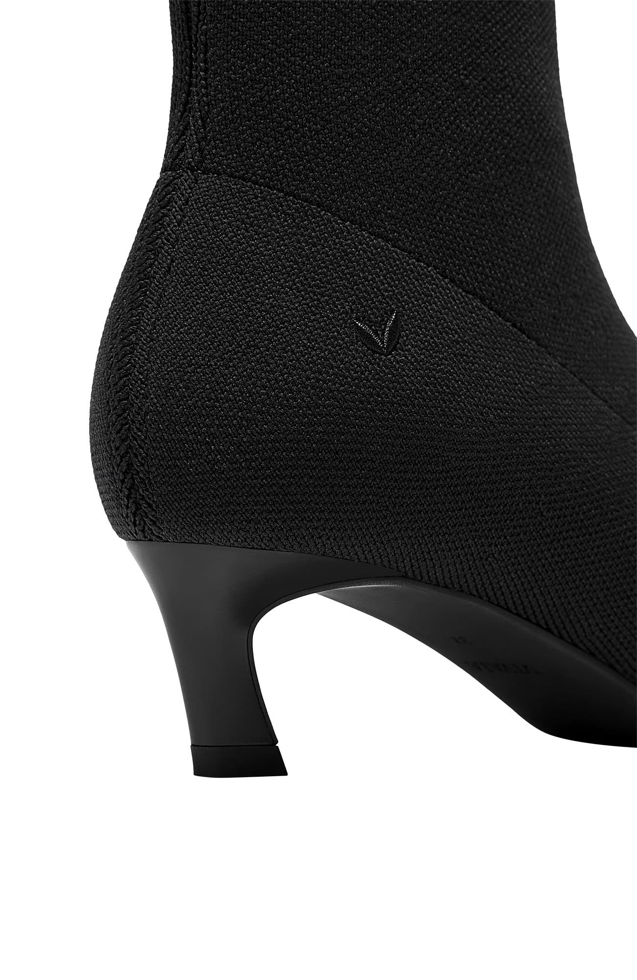 VIVAIA 2-in-1 Detachable Mid Heel Boots, Alternate, color, Black