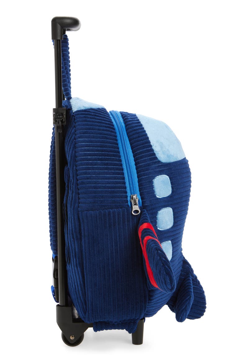 Kids' New Airplane Trolley Backpack, Alternate, color, BLUE