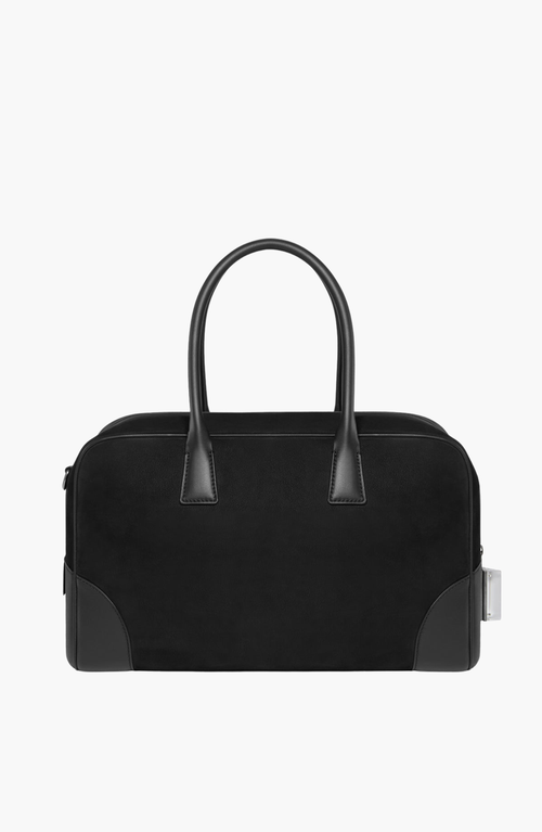 Aviteur Cristallo Nubuck Travel Bag In Black