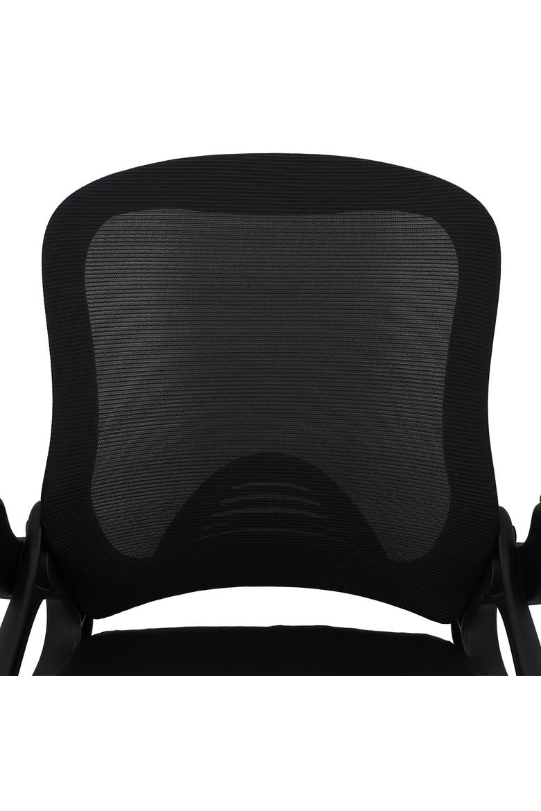 Mid Back Adjustable Office Chair, Alternate, color, Black