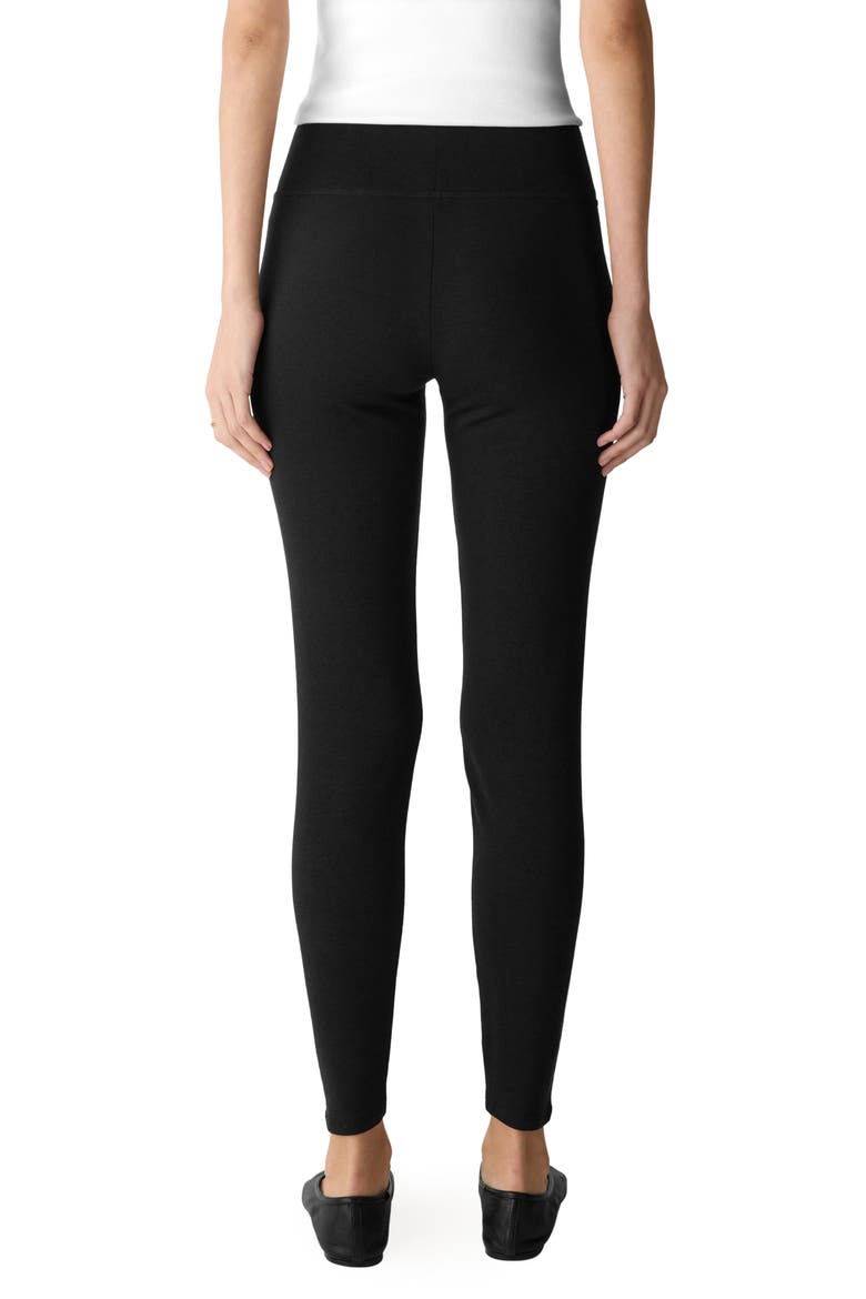High Waist Ankle Leggings, Alternate, color, BLACK