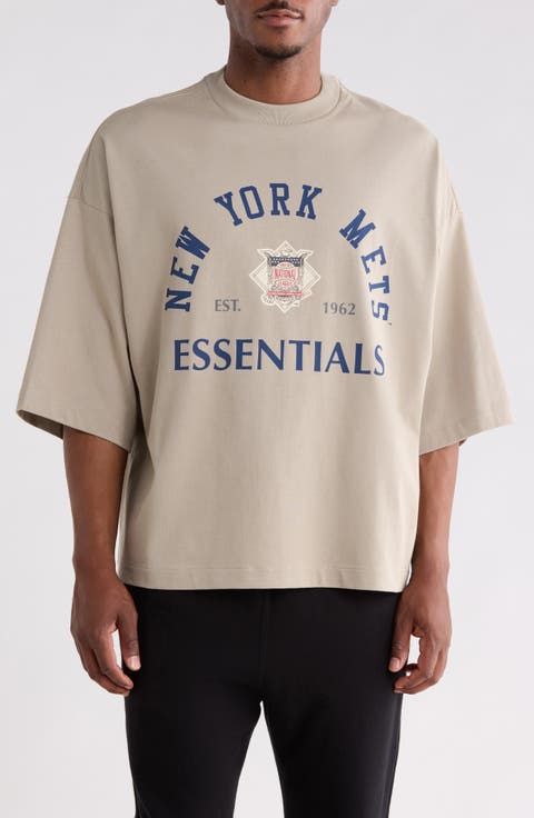 x MLB New York Mets Merch Cotton Graphic T-Shirt