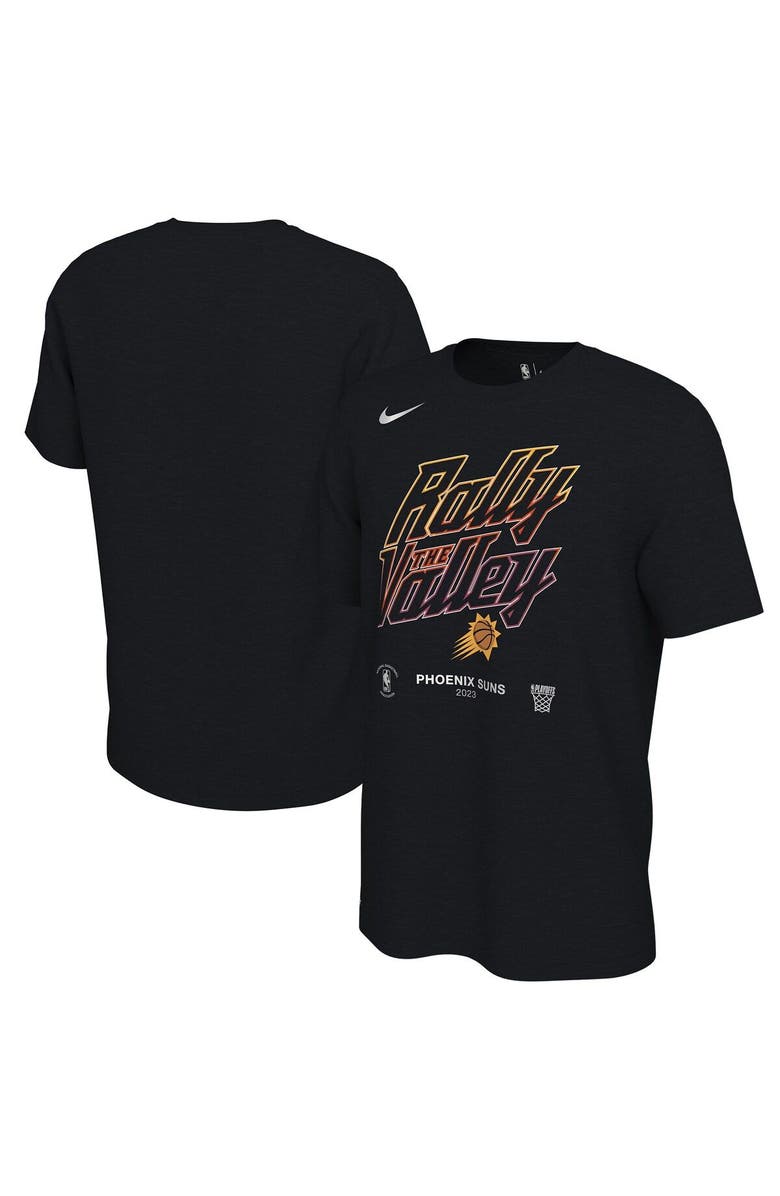 Nike Men's Nike  Black Phoenix Suns 2023 NBA Playoffs Mantra T-Shirt, Main, color, 