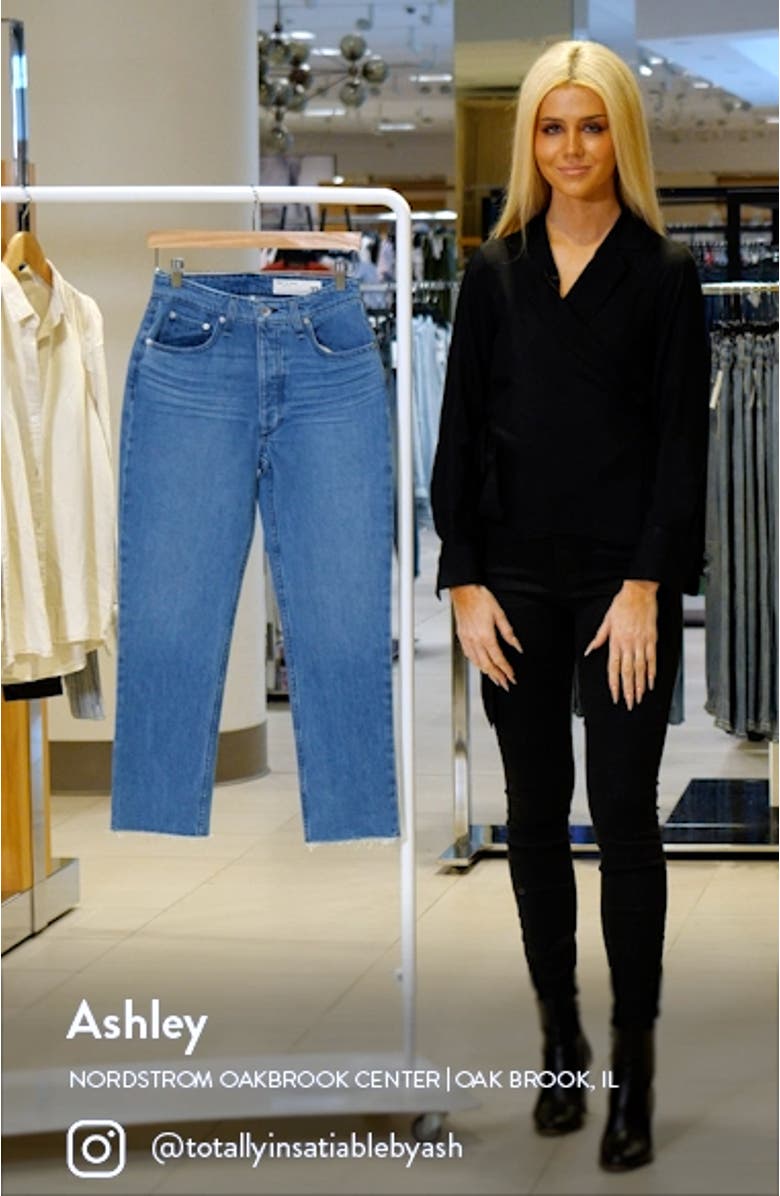 Nina High Waist Ankle Cigarette Jeans
