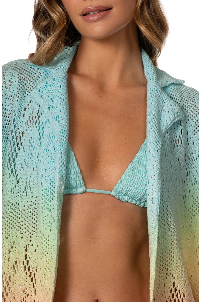 Ocean Drift Octavia Cover-Up Shirt, Alternate, color, LIGHT/ PASTEL BLUE