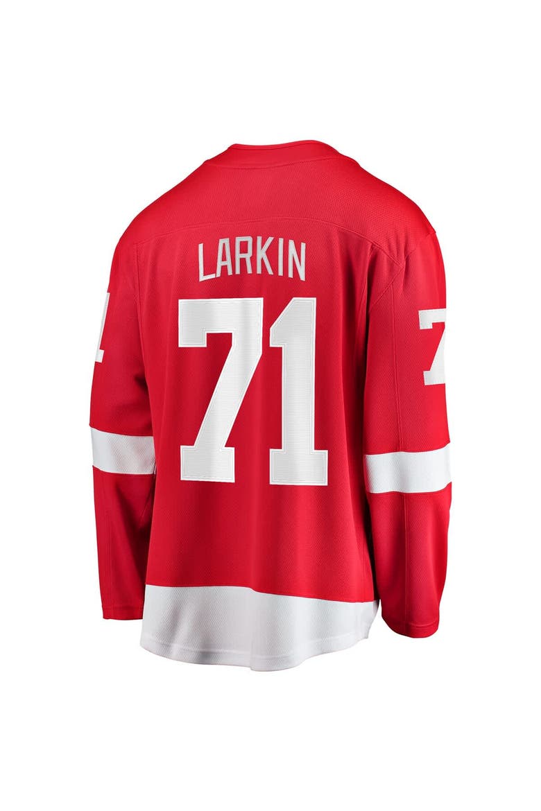 Men's Fanatics Dylan Larkin Red Detroit Red Wings 2023/24 Captain Breakaway Player Jersey, Alternate, color, Red