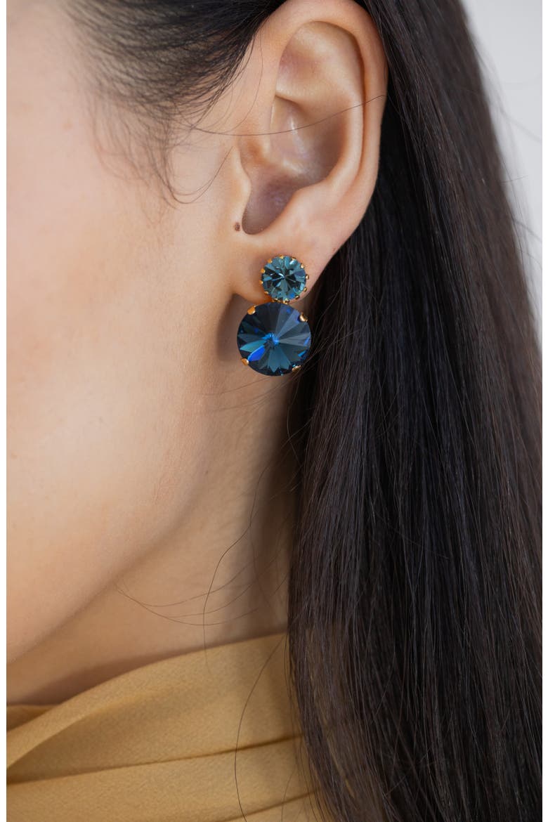 Myrla Drop Earrings, Alternate, color, LAGOON