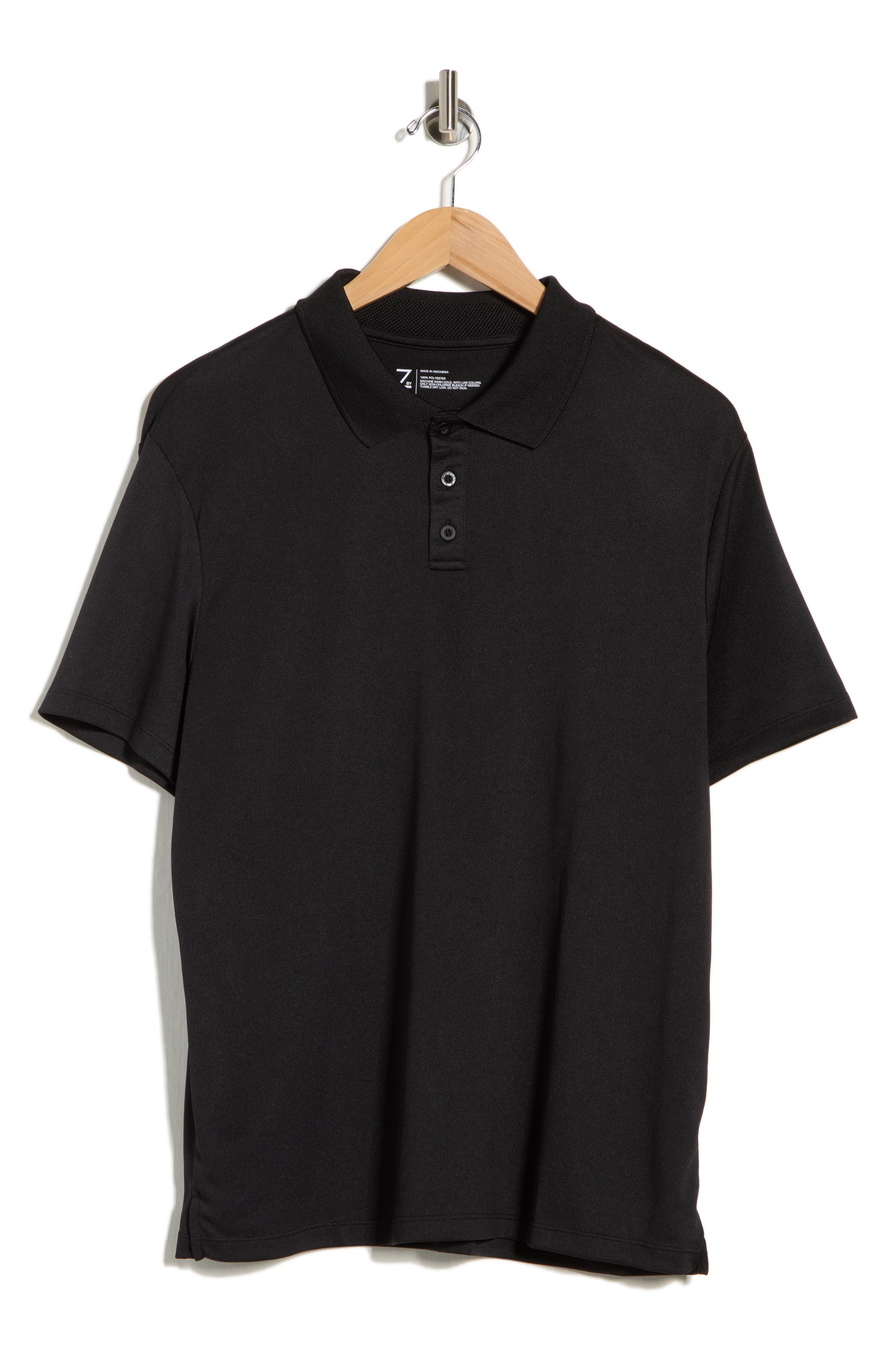 Z by Zella Textured Knit Golf Polo