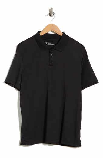 Z by Zella Textured Knit Golf Polo