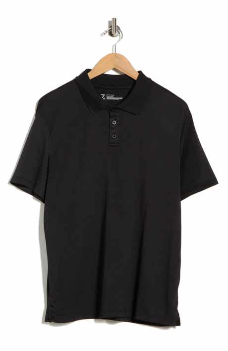 Z by Zella Textured Knit Golf Polo