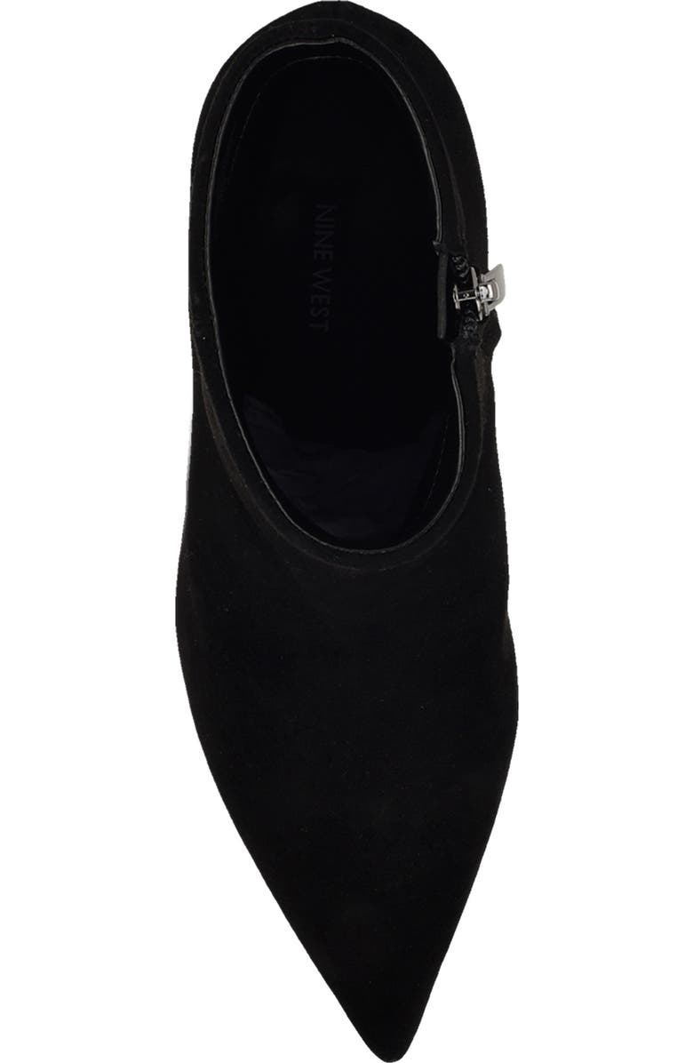Nine West Savie Block Heel Bootie, Alternate, color, Black
