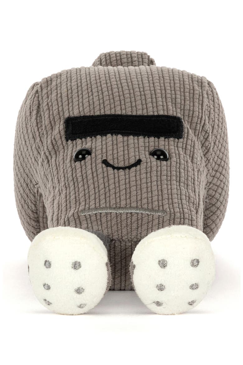 Amuseables Sports Walston Whistle Tiny Plushie, Alternate, color, GREY