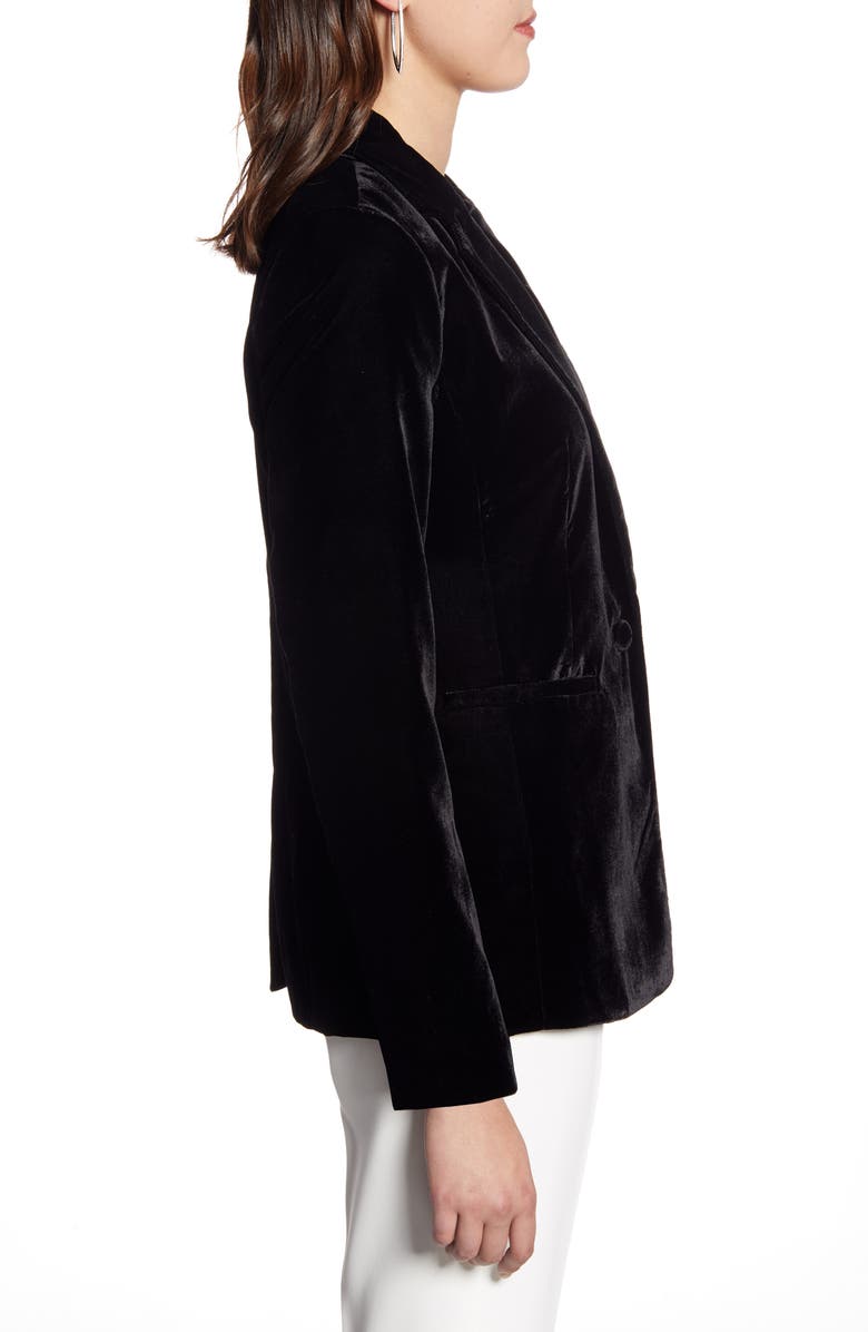 Halogen<sup>®</sup> Velvet Blazer, Alternate, color, 