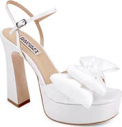 BADGLEY MISCHKA Olivia Platform Ankle Strap Sandal