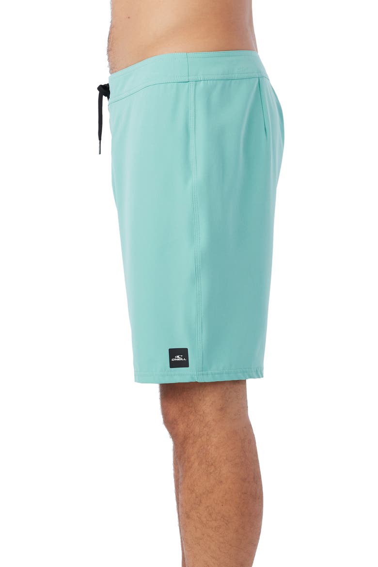 Hyperfreak Heat Solid Board Shorts, Alternate, color, AQUA WASH