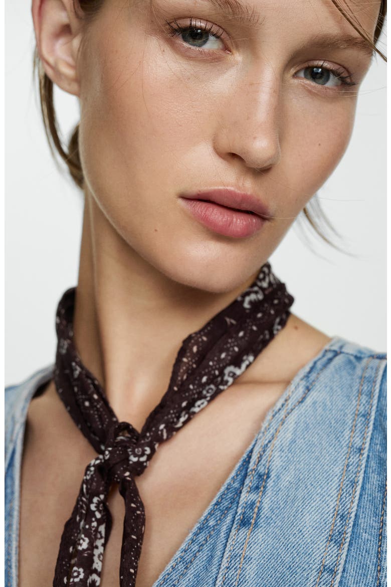 Denim Vest, Alternate, color, MEDIUM BLUE