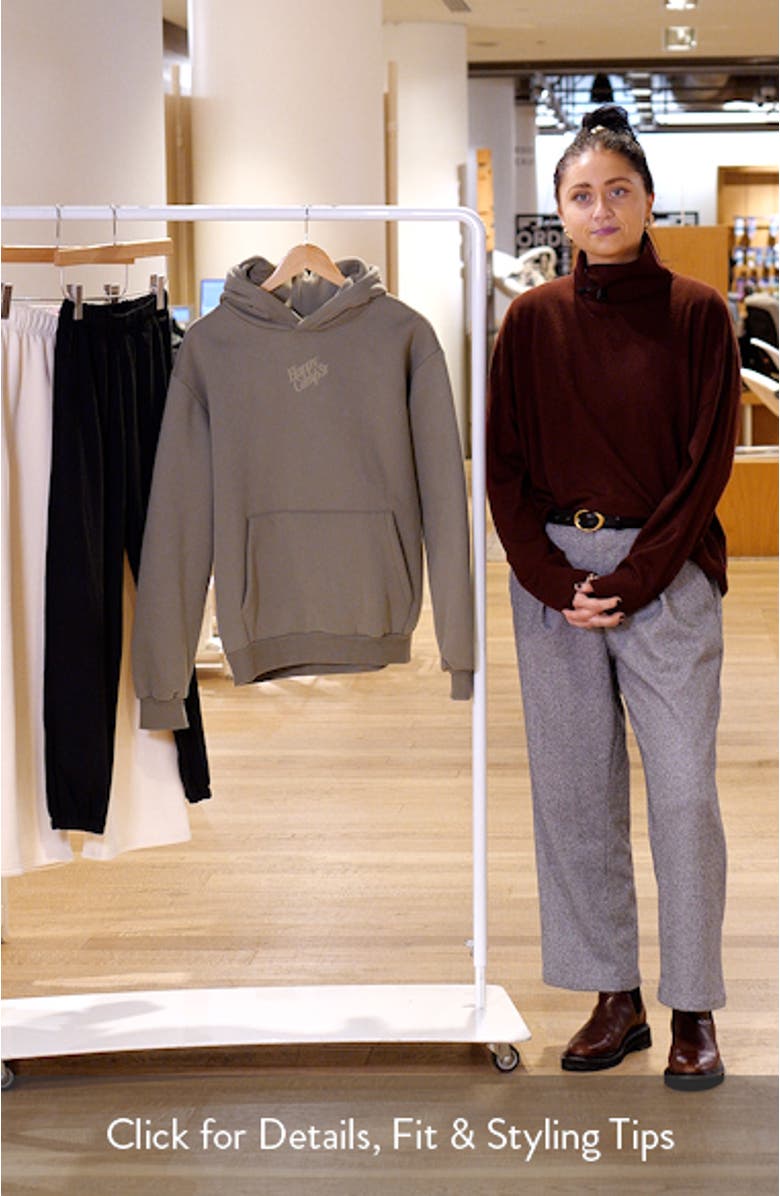 Puff Series Core Logo Cotton Blend Hoodie, sales video thumbnail