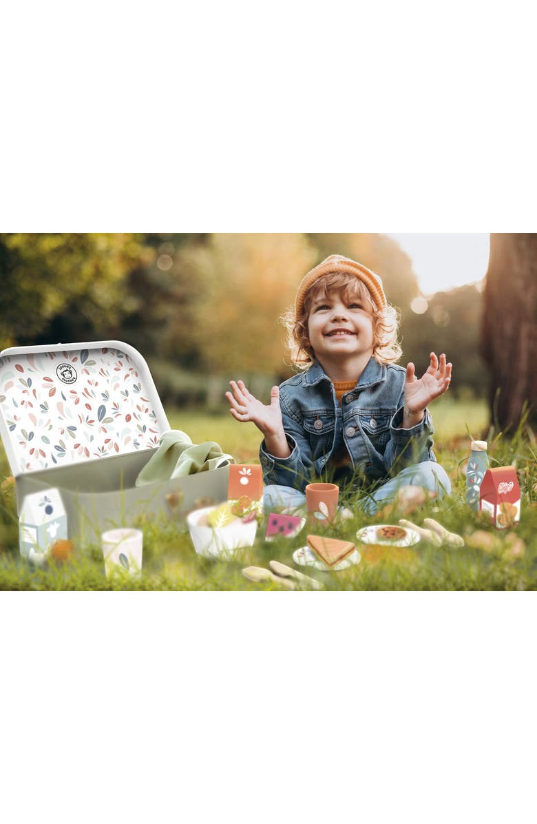 Speedy Monkey Picnic Basket, Alternate, color, Multi