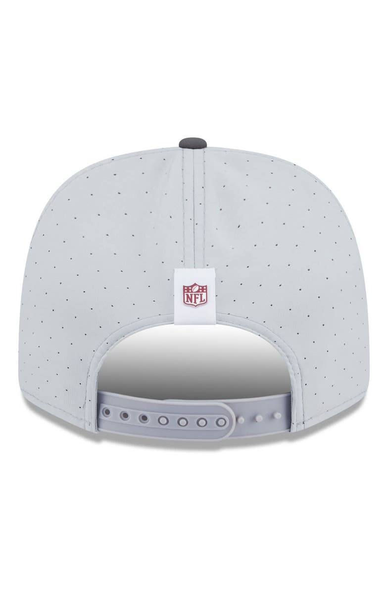 New Era Men's New Era  Gray/Graphite Washington Commanders 2025 NFL Training Camp 9SEVENTY Adjustable Hat, Alternate, color, 