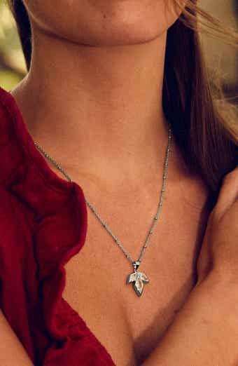 Sterling Forever Lissie Pendant Necklace