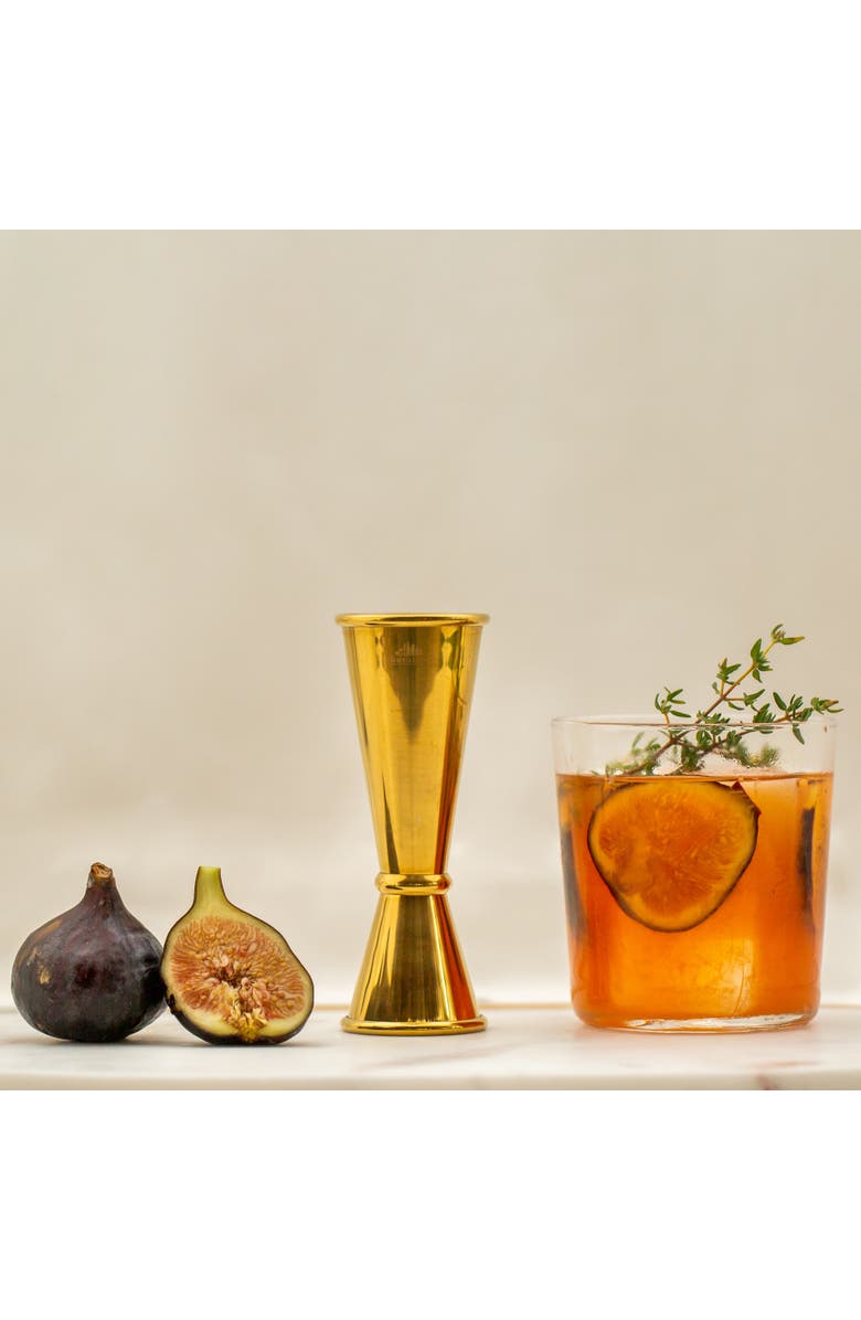 A Bar Above Gold Japanese Cocktail Jigger, Alternate, color, Gold